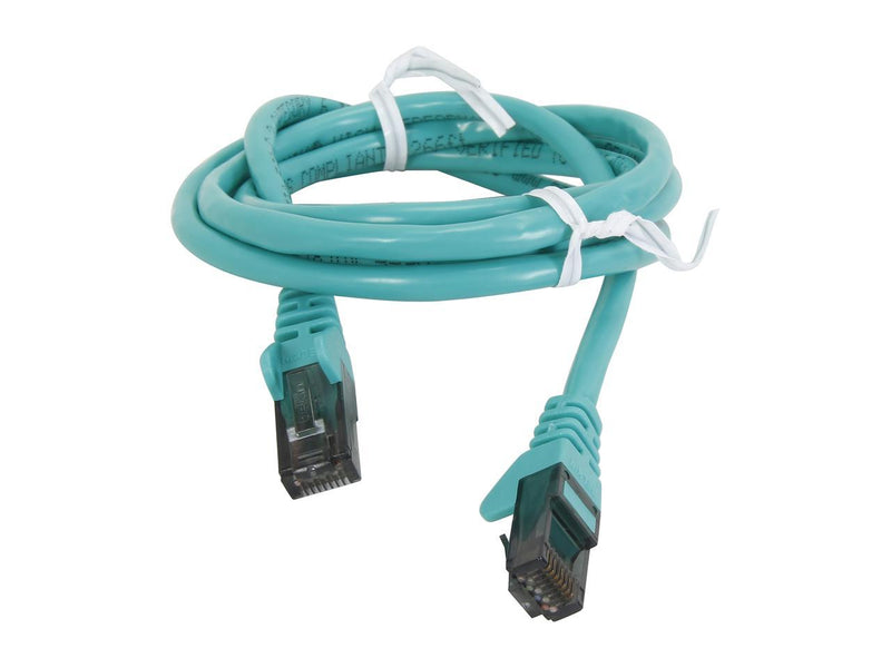 Belkin A3L980-04-GRN-S 4 ft. Cat 6 Green UTP RJ45M/RJ45M Snagless  Patch Cable