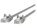 Belkin A3L980B50-S 50 ft. Cat 6 Gray UTP RJ45M/RJ45M Snagless  Patch Cable