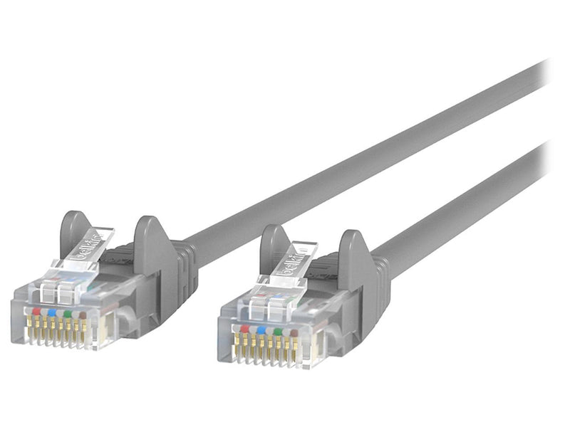 Belkin A3L980B50-S 50 ft. Cat 6 Gray UTP RJ45M/RJ45M Snagless  Patch Cable