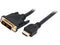 Belkin F2E8242B06 Black 1 x HDMI Male to 1 x DVI Male HDMI to DVI Cable Male to
