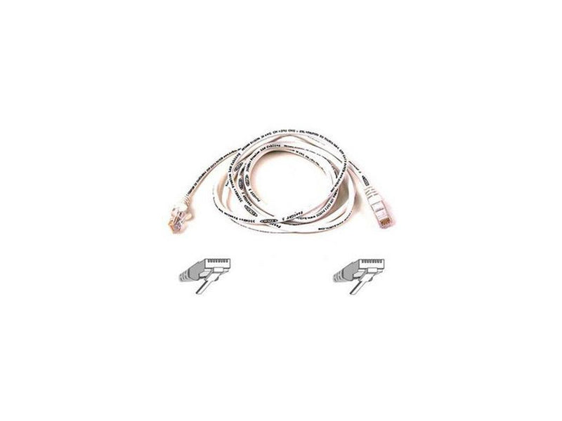 Belkin A3L791-05-WHT-S 60" Cat 5E Ivory Network Cable
