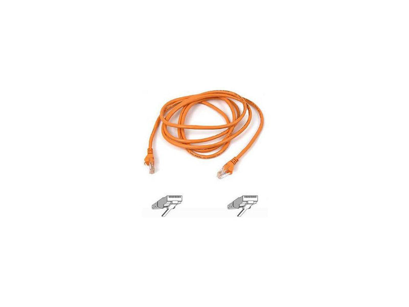 Belkin A3L791-07-ORG 84" Cat 5E Orange Network Cable