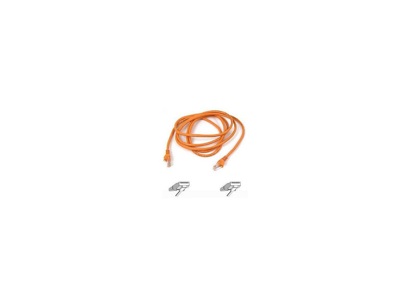 Belkin A3L791-07-ORG 84" Cat 5E Orange Network Cable