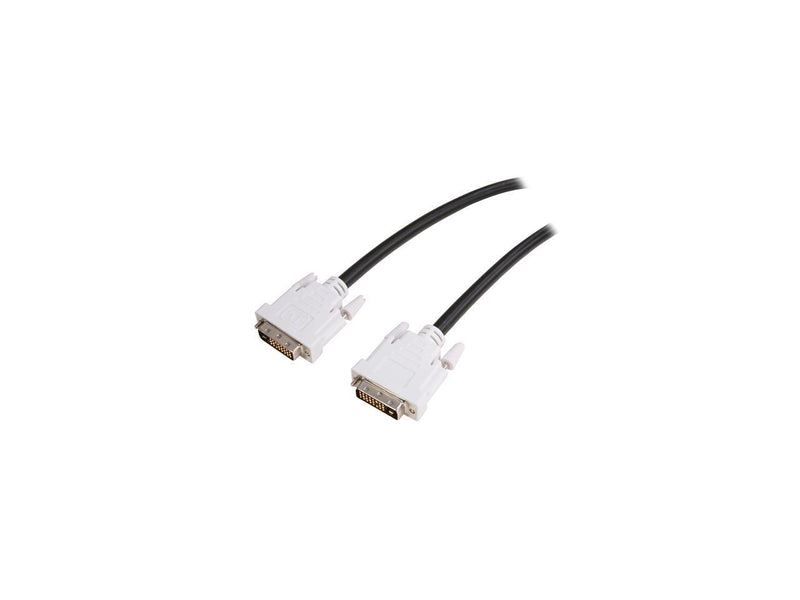 Rosewill 6ft. DVI-D (24+1) Male to DVI-D (24+1) Male Digital Dual Link Cable,