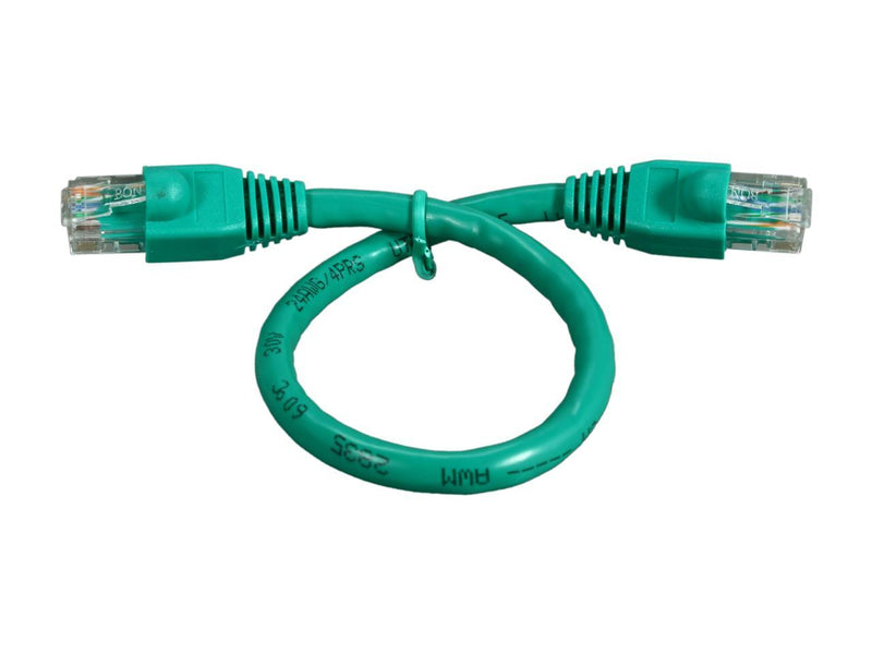 Rosewill RCW-708 - 1-Foot Cat 6 Network Cable - Green