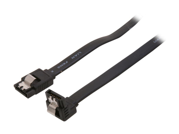 Rosewill RC-18"-SA2-90-BK SATA Cable 90 Degree Right Angle SATA III 6.0 Gbps,