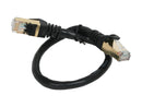 Rosewill RCW-1-CAT7-BK 1 ft. Cat 7 Black Shielded Twisted Pair (S/STP)