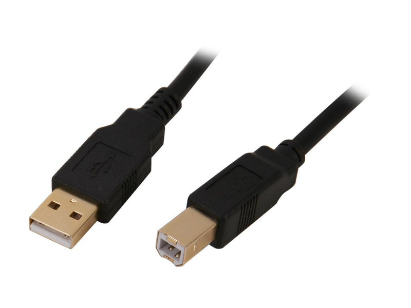 Rosewill 6-Feet USB 2.0 A Male to B Male Cable (RCAB-11003),Black