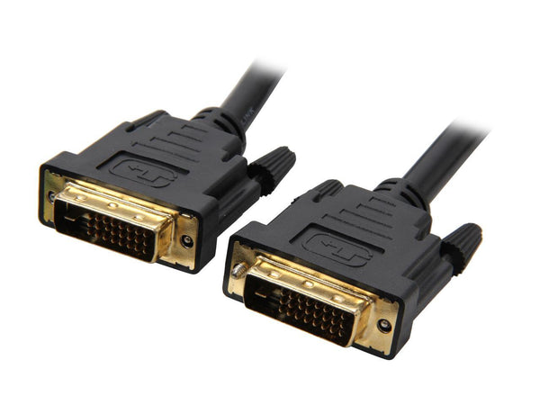 Rosewill 15-Feet DVI-D Male to DVI-D Male Digital Dual Link Cable, Gold