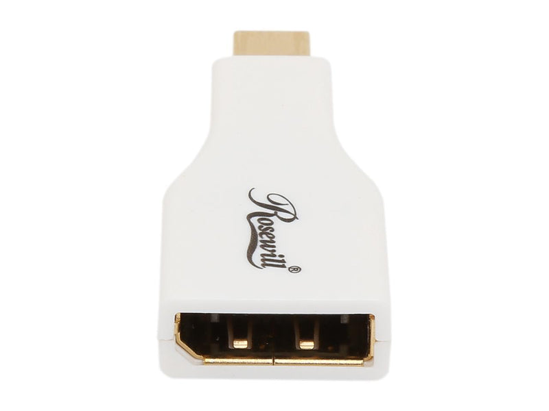 Rosewill RCDC-14039 Mini Display Port Male to Displayport Female Adapter