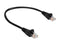 Rosewill RCAT5E-1BK 1 ft. Cat 5E Black 24AWG, Bare Stranded Copper 350MHZ UTP