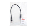 Rosewill RCAT5E-1BK 1 ft. Cat 5E Black 24AWG, Bare Stranded Copper 350MHZ UTP