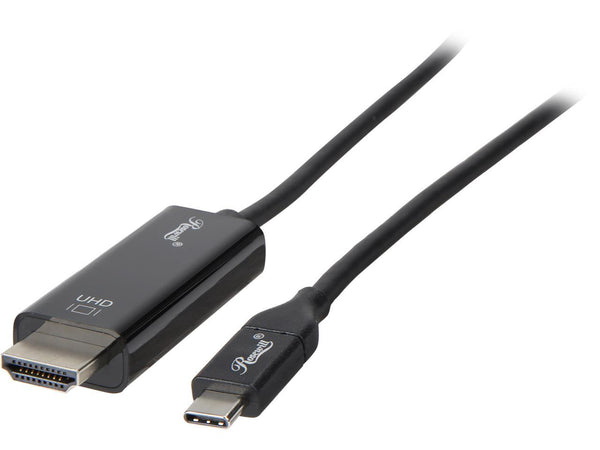 Rosewill RC-UC-HC USB C to HDMI Cable(4K@60Hz), USB Type-C to HDMI Cable