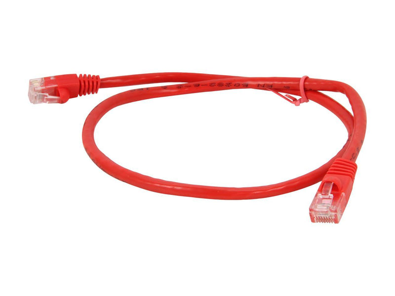 Rosewill CY-CAT6-02-RD 2 ft. Cat 6 Red 550Mhz UTP Network Cable