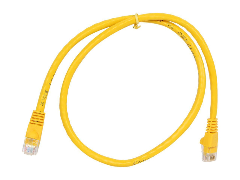 Rosewill CY-CAT6-02-YL 2 ft. Cat 6 Yellow 550Mhz UTP Network Cable