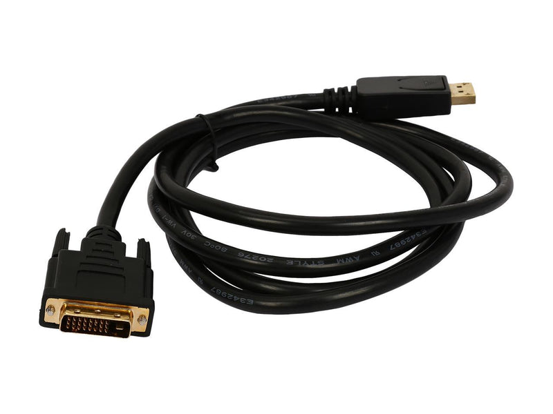 Rosewill CL-DP2DVI-6-BK 6 ft. 28AWG DisplayPort Male to DVI-D(24+1) Male Passive