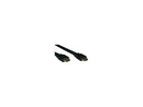 Tripp Lite P568-003-FL 3 ft. Black Flat HDMI Gold Digital Video Cable - HDMI-M /
