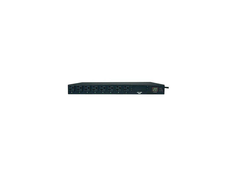 Tripp Lite PDUMH20AT Switched, Metered 1U 120V 20A 12 Feet PDU with Dual-Input