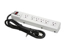 TRIPP LITE TLM626 6 Feet 6 Outlets 1340 Joules Surge Protector with Metal