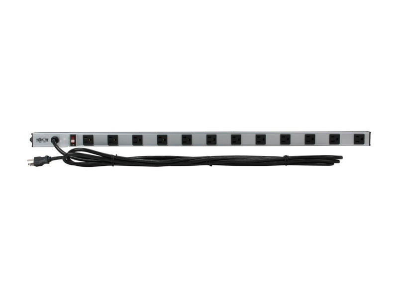 TRIPP LITE PS3612 12 Outlets Power Strip 120V Input Voltage 1800 W Maximum Power