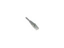TRIPP LITE N001-005-GY 5 ft. Cat 5E Gray Snagless 350MHz Molded Patch Cable