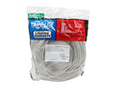 TRIPP LITE N001-100-GY 100 ft. Cat 5E Gray Snagless Cat5e Molded Patch Cable