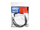 TRIPP LITE N201-005-BK 5 ft. Cat 6 Black Gigabit Snagless Molded Patch Cable