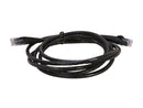 TRIPP LITE N201-007-BK 7 ft. Cat 6 Black Cat6 Gigabit Snagless Patch Cable