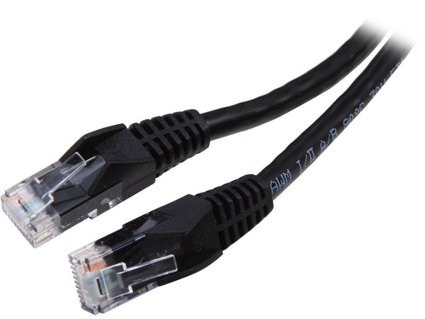 TRIPP LITE N201-025-BK 25 ft. Cat 6 Black Cat6 Gigabit Snagless Patch Cable