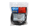 TRIPP LITE N201-025-BK 25 ft. Cat 6 Black Cat6 Gigabit Snagless Patch Cable