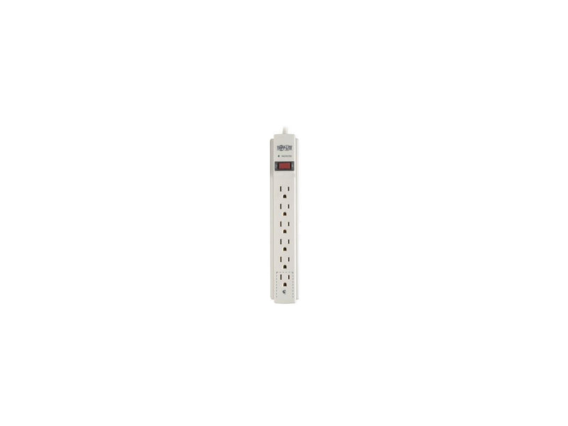 Tripp Lite TLP606 6ft Cord 6 Outlets 790 Joules Protect It! Surge Suppressor