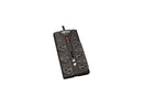 Tripp Lite TLP808TELTV 8 Outlets 2160 Joules 8' Cord with tel/DSL & Coax Protect