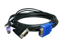Tripp LTE P780-010 PS2 and USB 2-in-1 KVM Kit for B042-Series KVM Switches