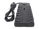TRIPP LITE TLP1208TEL 8 Feet 12 + TEL Outlets 2160 Joules Surge Protector