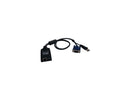 KVM SWITCH COMPACT 2 PORT USB-