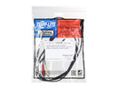 Tripp Lite P314-006 Audio Y Splitter Adapter 3.5MM Plug/2 RCA Plugs