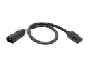 Tripp Lite Model P005-002 2 ft. Heavy-Duty 14AWG Power cord (IEC-320-C13 to