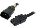 Tripp Lite Heavy-Duty Power Extension Cord 15A, 14AWG (IEC-320-C14 to