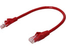 TRIPP LITE N201-001-RD 1 ft. Cat 6 Red Gigabit Snagless Molded Patch Cable
