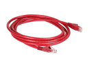 TRIPP LITE N201-007-RD 7 ft. Cat 6 Red Gigabit Snagless Molded Patch Cable