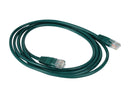 TRIPP LITE N002-007-GN 7 ft. Cat 5E Green 350MHz Molded Cable
