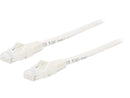 TRIPP LITE N201-005-WH 5 ft. Cat 6 White Gigabit Snagless Molded Patch Cable