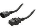 Tripp Lite Model P047-006 6 ft. IEC-320-C19 to IEC-320-C14 14AWG Heavy Duty