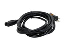 Tripp Lite P010-012 Desktop Computer Power Cord, 5-15P to C13 - 10A, 125V, 18