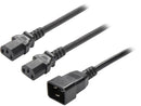 Tripp Lite Model P032-002-2C13 2 ft. AC Power Splitter Cable