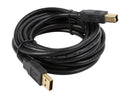 Tripp Lite U022-010-R Black USB2.0 A/B Gold Device Cable