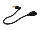 Tripp Lite U005-10I Black USB Right Angle Extension Cable