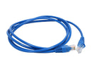 TRIPP LITE N001-006-BL 6 ft. Cat 5/5E Blue 350MHz Snagless Molded Patch Cable