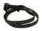 OKGEAR 18" SATA 6 Gbps Cable, Straight to Left Angle with Metal Latch, Black,