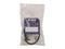OKGEAR 18" SATA 6 Gbps Cable, Straight to Left Angle with Metal Latch, Black,